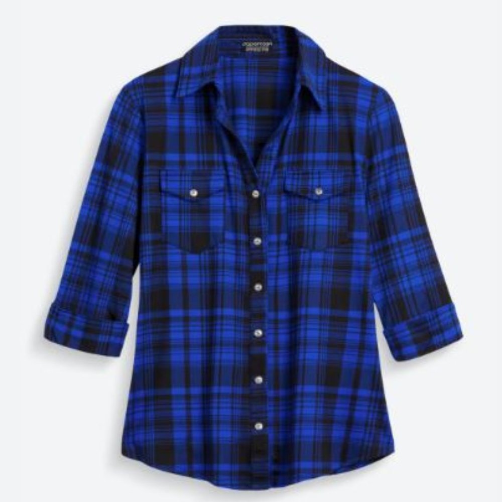 Balsman Button Down Knit Top